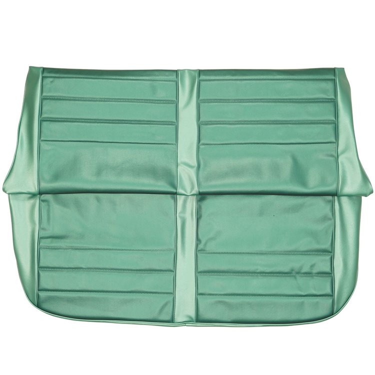 65AS4D05W Rear Seat Cover for 1965 Chevrolet Chevelle, 4 Door Wagon 2-Tone Aqua