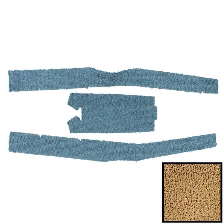 65BCON543 Console Carpet for 1965 Chevrolet Impala SS Fawn
