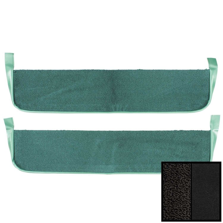 65BDC501 Door Carpet for 1965 Chevrolet Impala SS Black