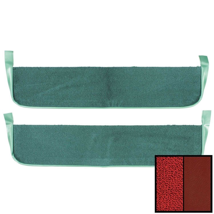 65BDC515 Door Carpet for 1965 Chevrolet Impala SS Red