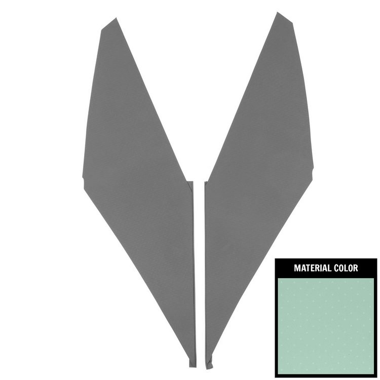 65BHB104C Star Earmuff Boards for 1965-1966 Chevrolet Impala Light Blue