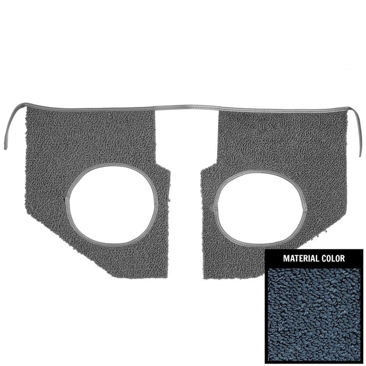 65BKC512 Console W/O Air Carpet for 1965 Chevrolet Impala SS Blue