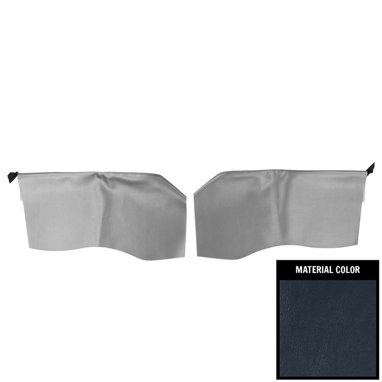 65BRN18C Rear Arm Rest Covers for 1965 Bonneville/Grand Prix/Catalina Hardtop Navy Blue