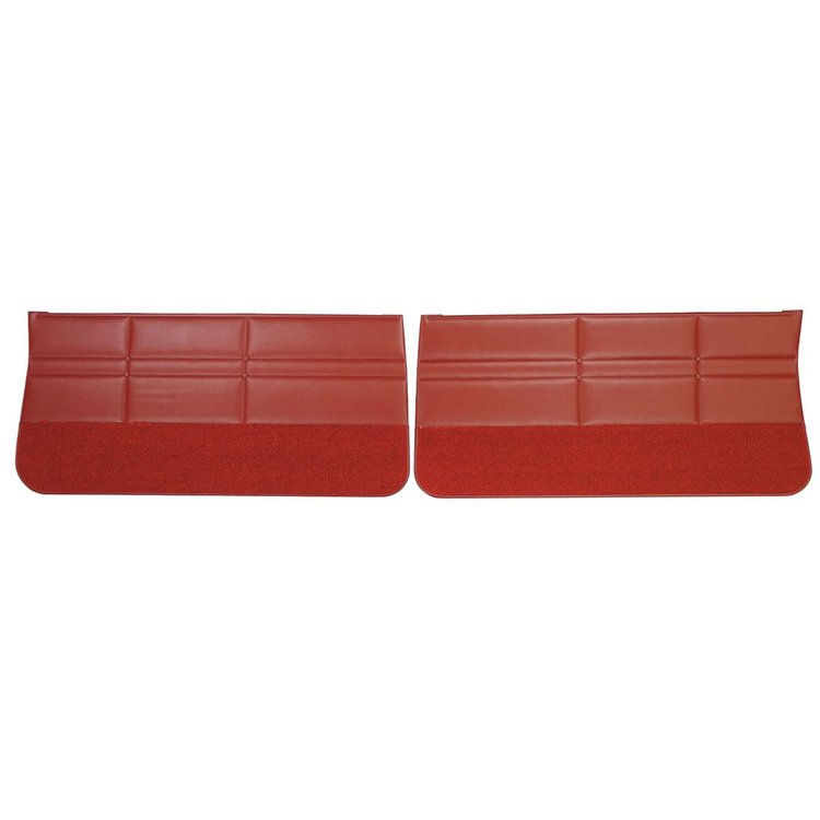 65CD30S Front Door Panels for 1965 Oldsmobile Cutlass Sport 2-Door Sedan Red