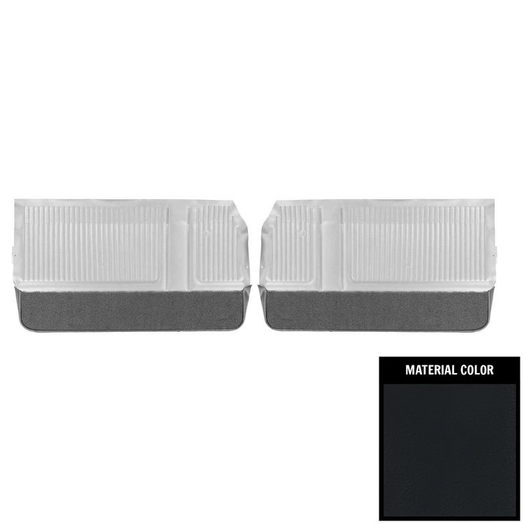 65PD218 Front Door Panels for 1965 Pontiac 2 + 2 Navy Blue