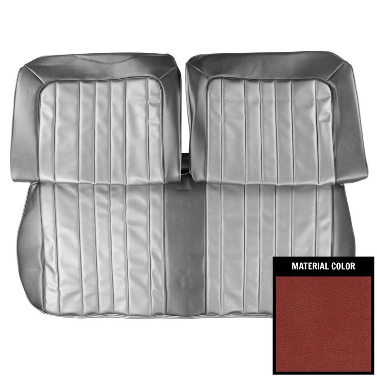 65PSL08B Split Front Bench Seat Cover for 1965 Pontiac Catalina Parchment