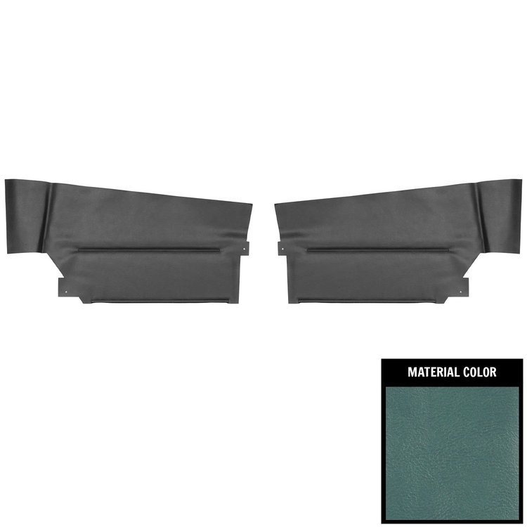 65UDRC12 Front Door Panels for 1965 Buick Riviera Custom Light Blue
