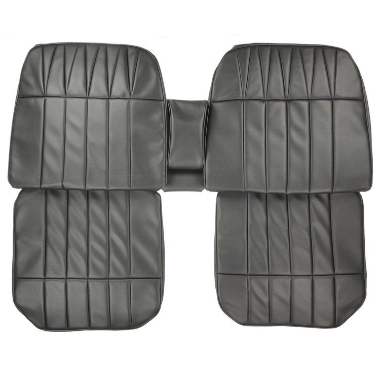 65USRC10RUC Rear Bench Seat Cover for 1965 Buick Riviera Hardtop Black