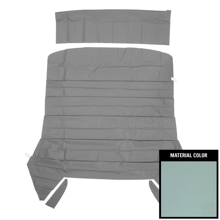 66AH104A-1 1st Design Basketweave Headliner for 1966-1967 Chevrolet A-Body Light Blue