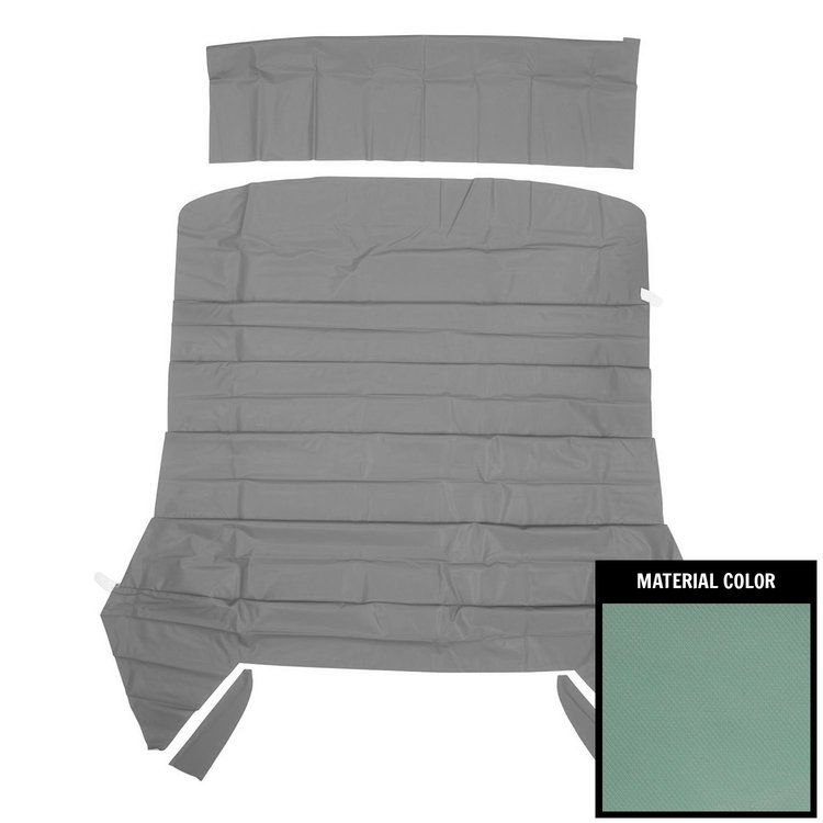 66AH107A-1 1st Design Basketweave Headliner for 1966-1967 Chevrolet A-Body Aqua