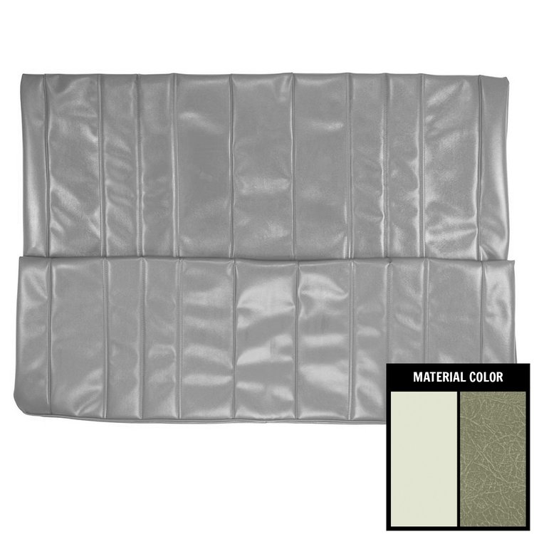 66AS21S Rear Seat Cover for 1966 Chevrolet Chevelle, 2 Door Sedan 2 Tone Fawn