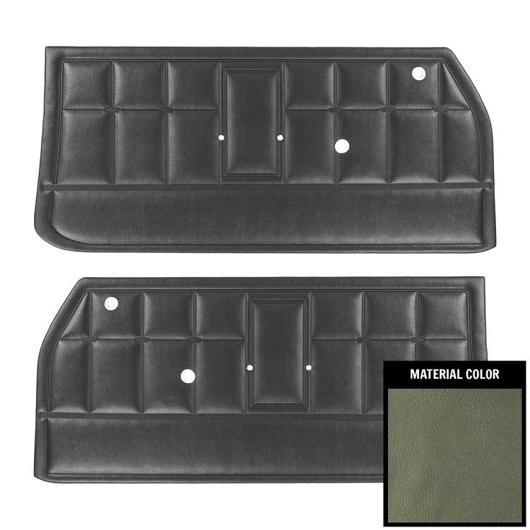 66RD02 Front Door Panels for 1966-67 Chevrolet Corvair Aqua
