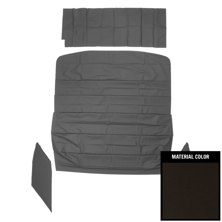 66SH100A Basketweave Headliner for 1966-1967 Oldsmobile Cutlass Black