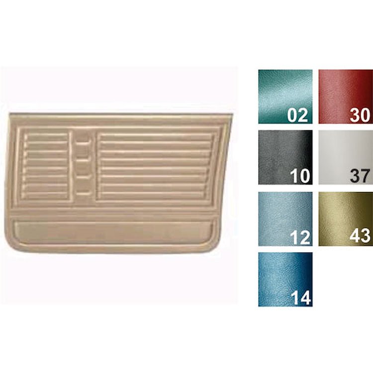 Standard Rear Door Panel 1967 Chevelle 4-Door Sedan/Wagon