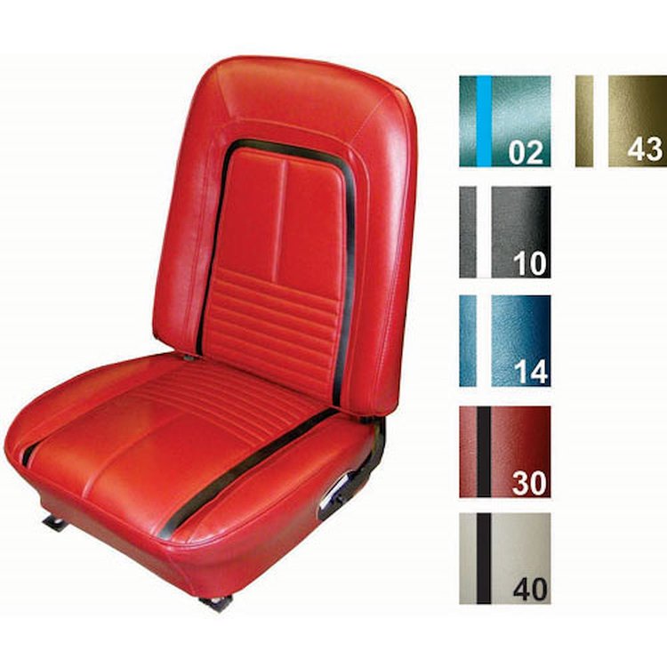 Deluxe Bucket Seat Cover 1967 Camaro