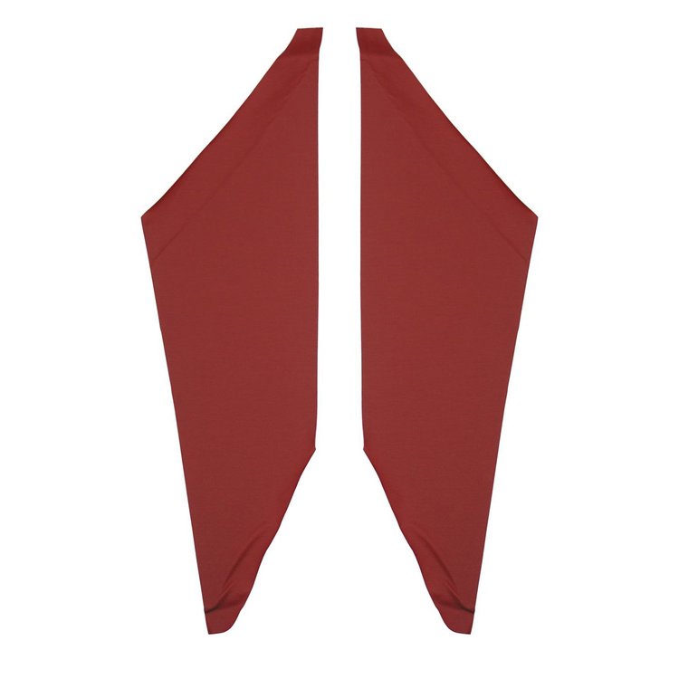 67FHB103R Ribbed Earmuff Boards for 1968-1969 Chevrolet Camaro/Pontiac Firebird Red