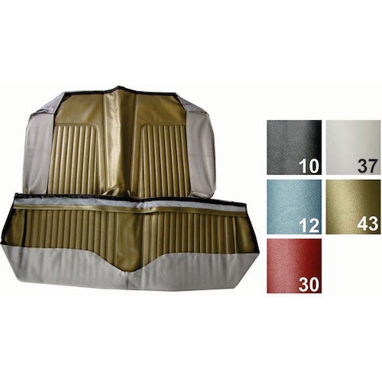 Standard Fold-Down Rear Seat Cover 1967-68 Camaro