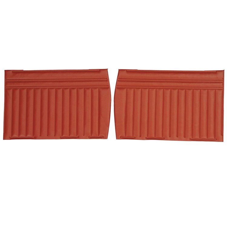 67GDT31V Rear Door Panels for 1967 Pontiac Tempest Custom Convertible Red