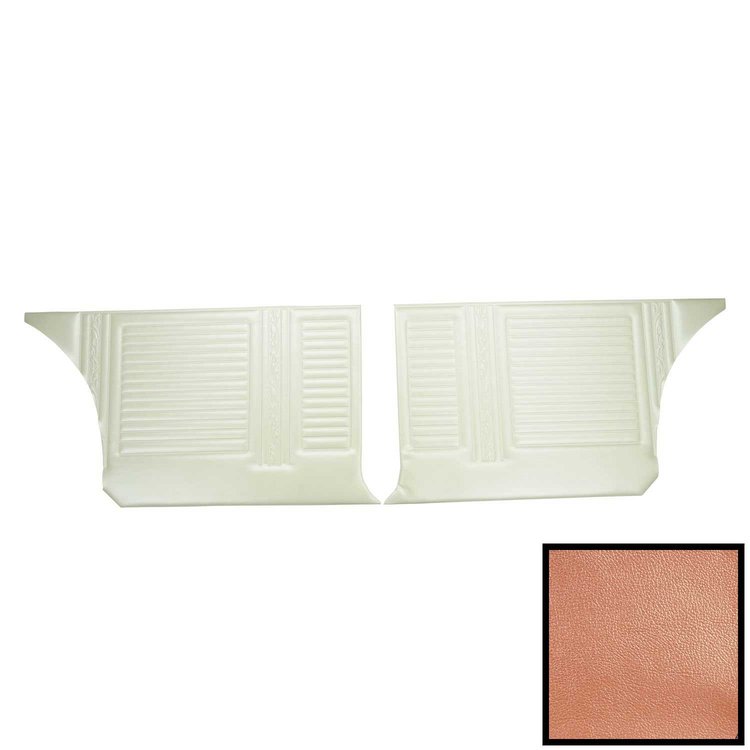 67KDR701C Rear Door Panels for 1967 Plymouth Satellite/GTX Copper
