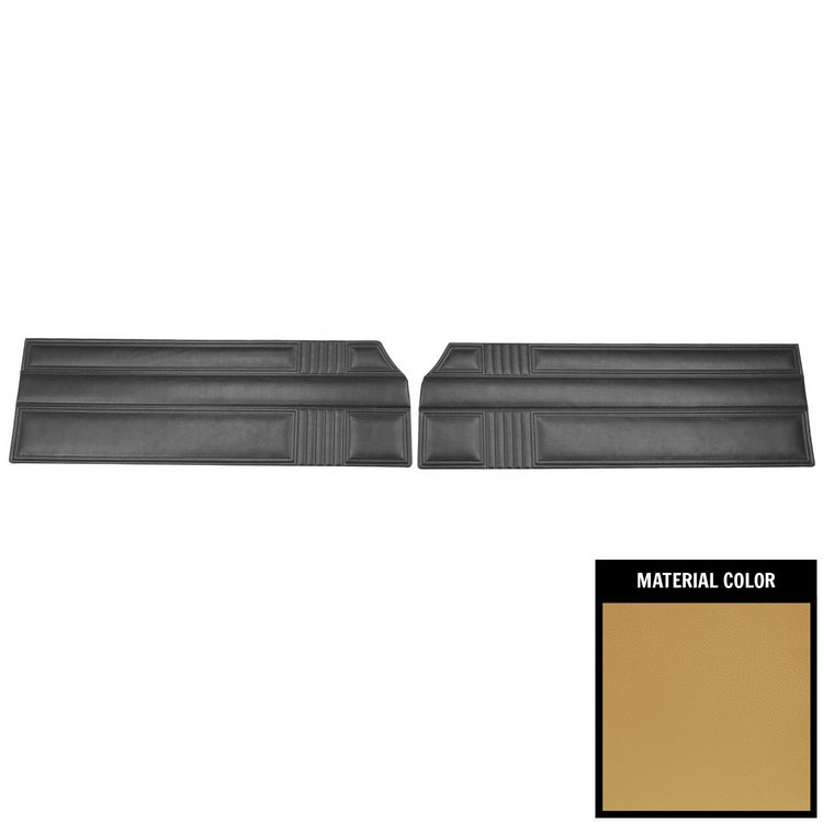 67KDV2828 Front Door Panels for 1967 Plymouth Belvedere II 2 Tone Blue