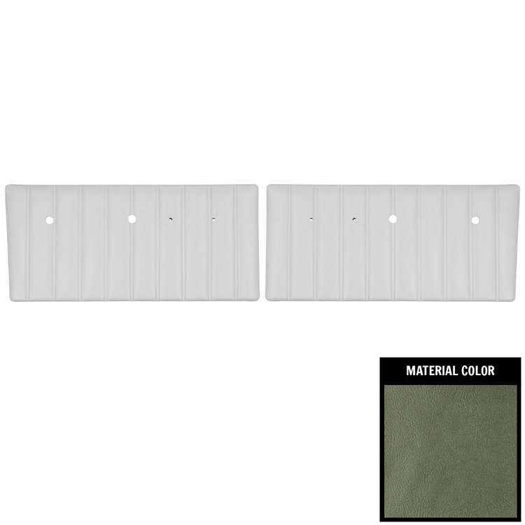 67TD02P Pre Assembled Front Door Panels for 1967-1968 Chevrolet Truck Aqua