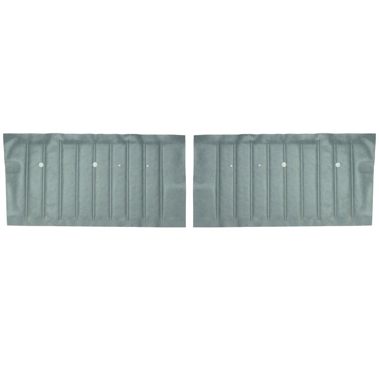 67TDZ02 Front Door Panels for 1967-1968 Chevrolet Truck Gray