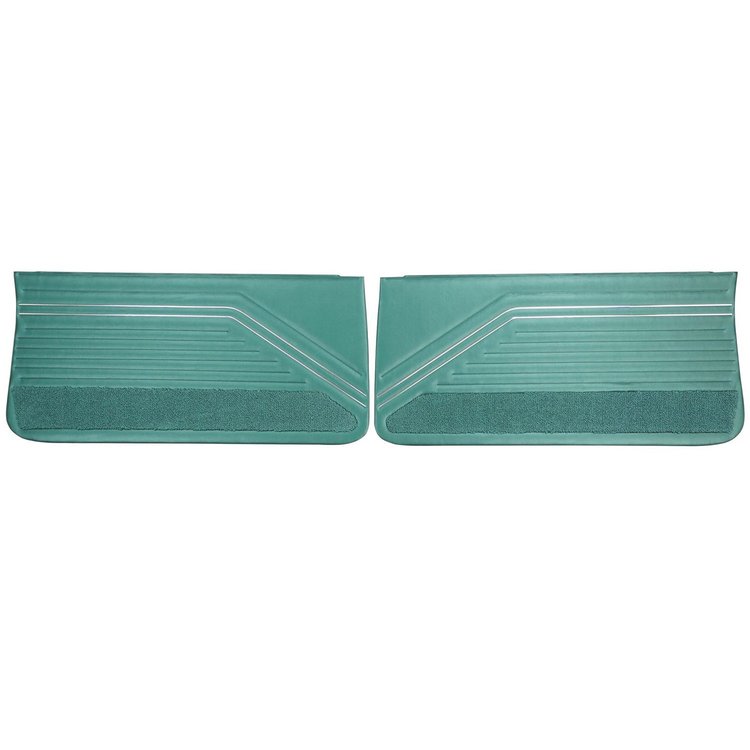 67UD04 Front Door Panels for 1967 Buick Skylark/GS400 Dark Aqua