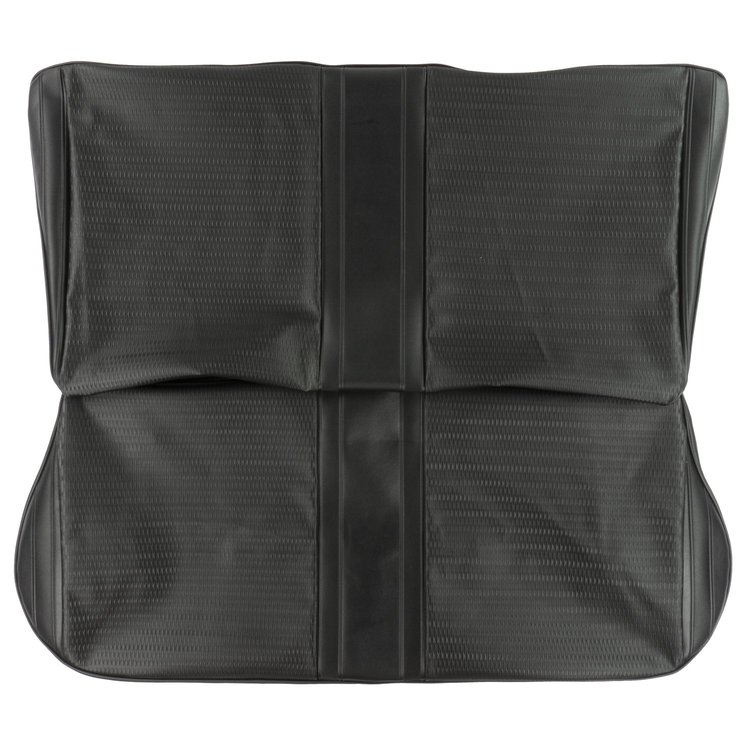 67XS4D10WS Rear Seat Cover for 1967 Chevrolet Nova 4 Door Wagon Black