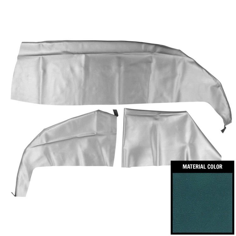 68ARW17R Cargo Cover for 1968 Chevrolet Chevelle, Wagon Medium Blue