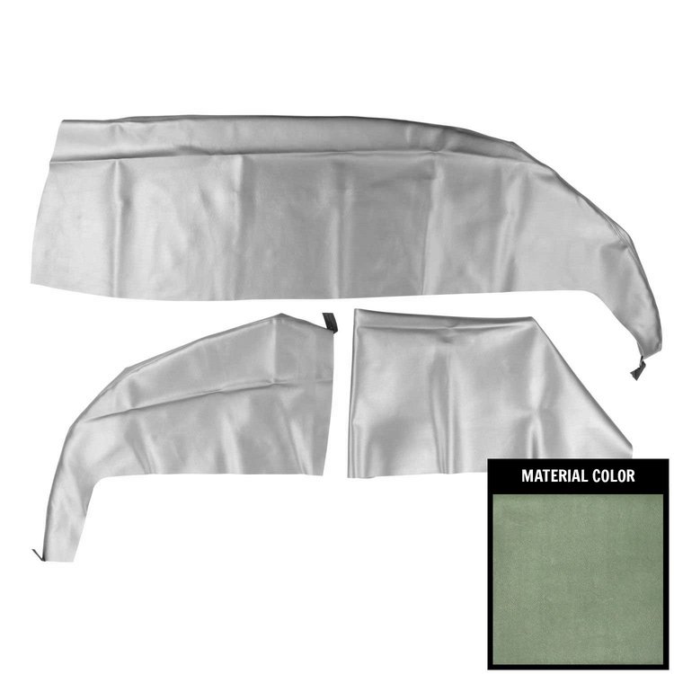 68ARW24R Cargo Cover for 1969-1970 Chevrolet Chevelle, Wagon Green