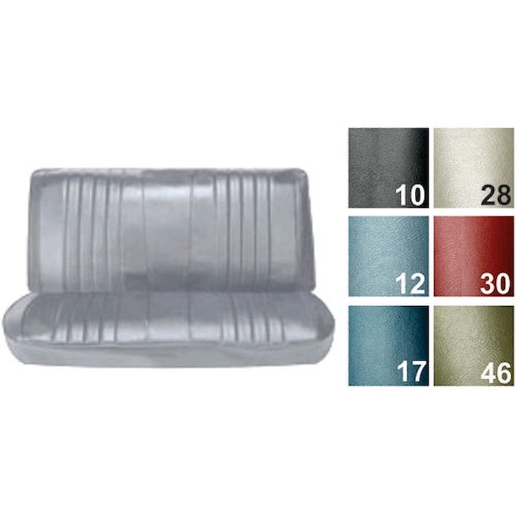Rear Seat Cover 1968 Chevelle Concours Estate/Malibu 4-Door Wagon