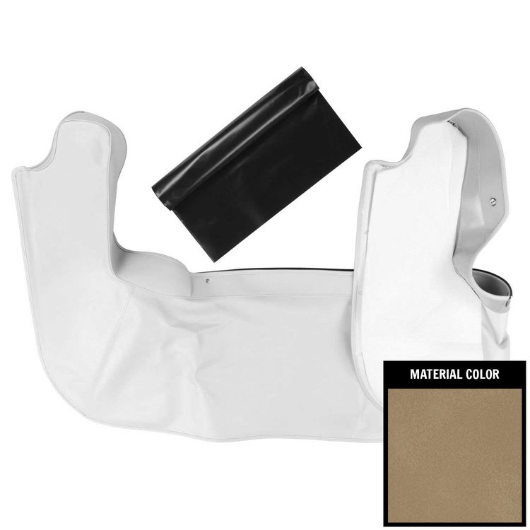 68AT41 Convertible Top Boot for 1970-72 Skylark/GTO & 1972 Chevelle, Sandalwood