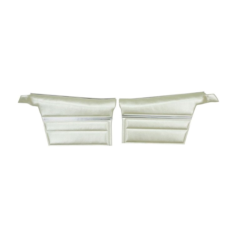 68BDN28V-P Rear Door Panels for 1968 Chevrolet Impala Custom Convertible Pre-Assembled Blue