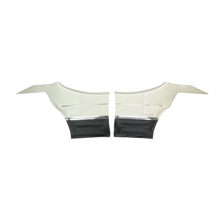 68CD28C-P Rear Door Panels for 1968-1969 Cutlass Holiday/ "S" Hardtop Pre-Assembled Pearl