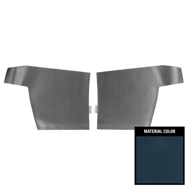 68HD16V Rear Door Panels for 1969 Pontiac Firebird Convertible Deluxe Dark Blue