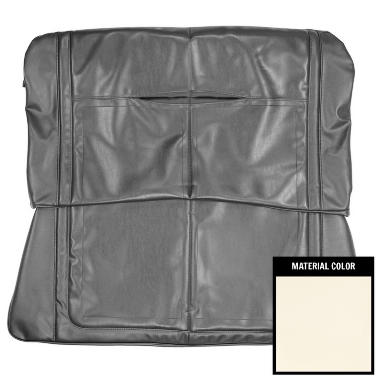 68KSD720V Rear Bench Seat Cover for 1968 Dodge Dart GT/GTS Convertible Pearl