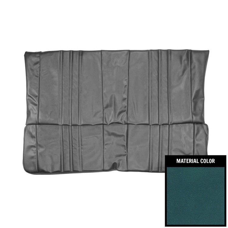 68XS17C-1 Rear Bench Seat Cover for 1968 Chevrolet Nova SS Hardtop Medium Blue