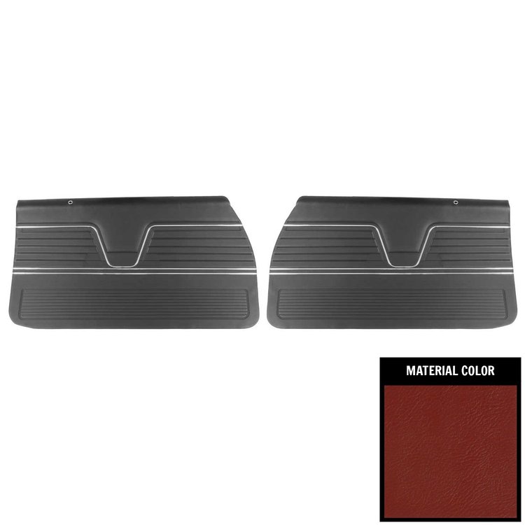 PAD FRT PLAT VELLE 69 RED