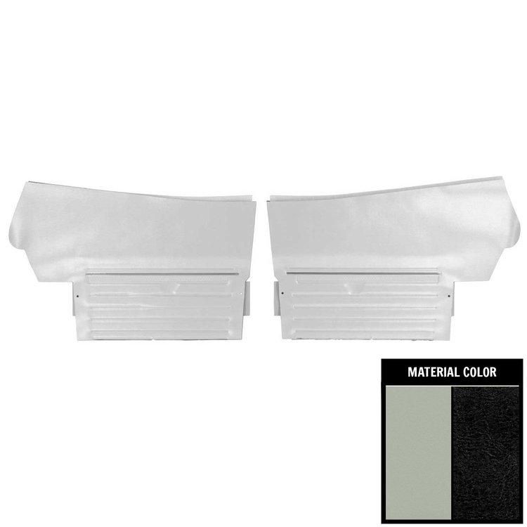 69AD37V Rear Door Panels for 1969 Chevrolet Chevelle, Convertible Platinum Edition White
