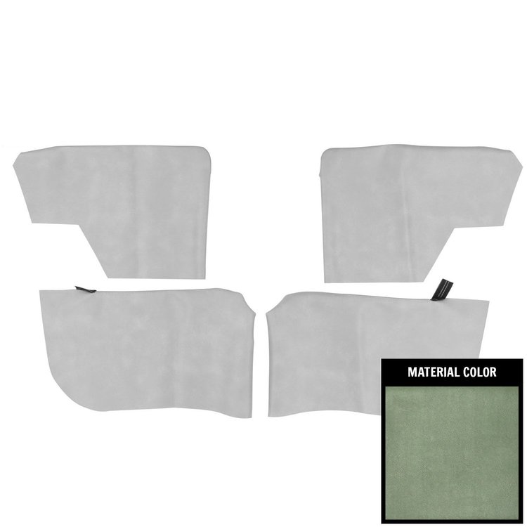 69AR24 Rear Arm Rest Covers for 1969-1970 Chevelle,/GTO/Cutlass/Skylark Convertible Dk Blue
