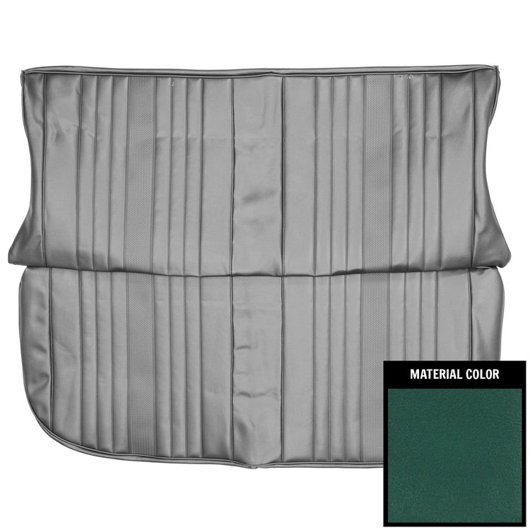 69AS4D04W3 3rd Row Seat Cover for 1969 Chevrolet Chevelle, 4-Door Wagon Dark Aqua