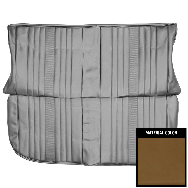 69AS4D36W3 3rd Row Seat Cover for 1969 Chevrolet Chevelle, 4-Door Wagon Saddle