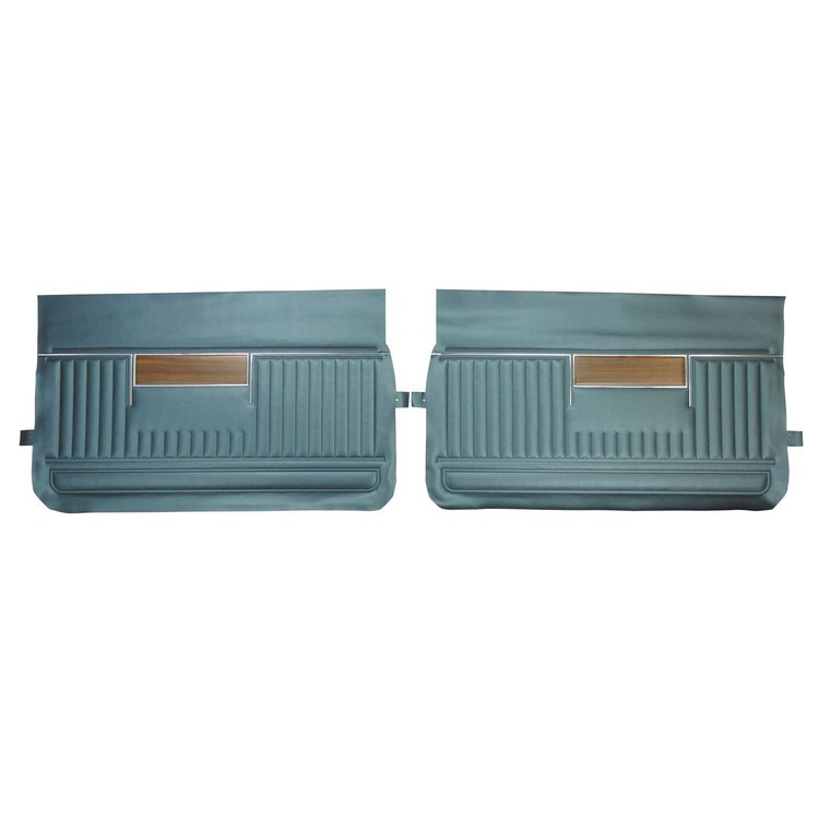 69BD16 Front Door Panels for 1969 Chevrolet Impala/SS Dark Blue