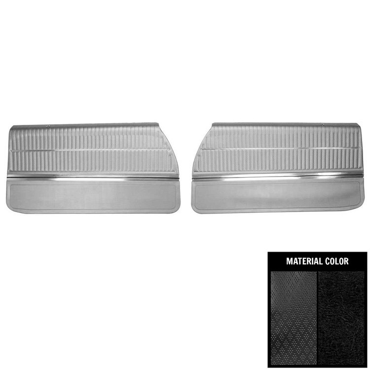PAD FRT CTLS 69 BLK