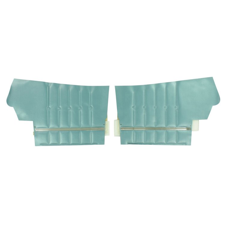 69GDLC12V Rear Door Panels for 1969 Pontiac Lemans Custom Convertible Light Blue