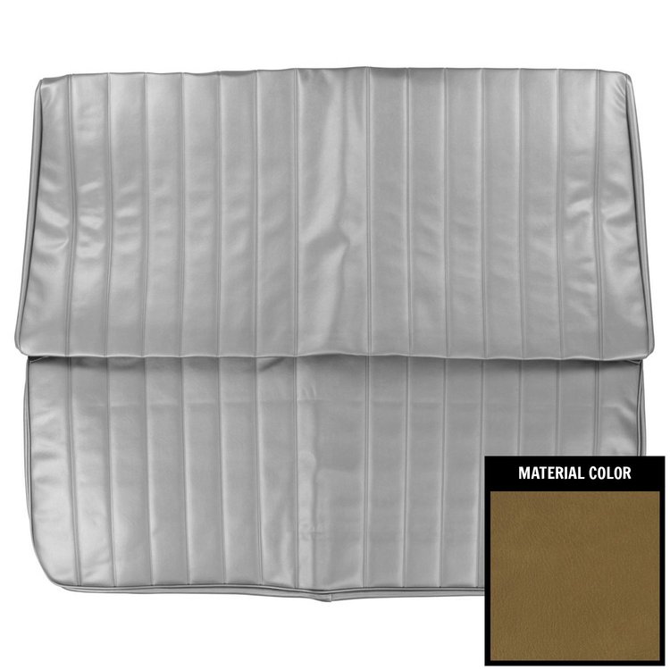 69GSLC06C Rear Bench Seat Cover for 1969 Pontiac LeMans Hardtop Custom Mustard Gold