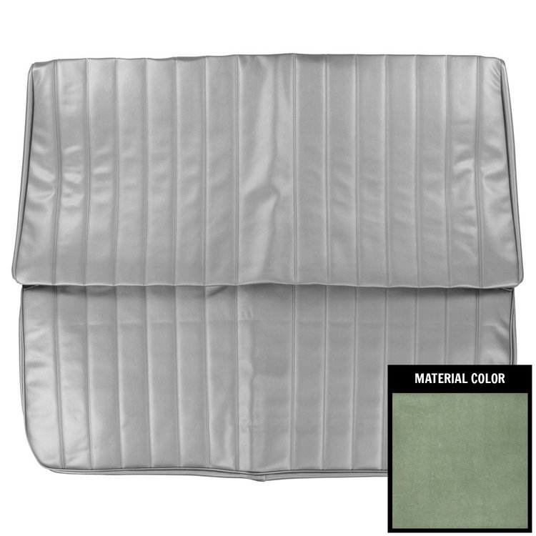 69GSLC24V Rear Bench Seat Cover for 1969 Pontiac LeMans Convertible Custom Dark Metallic Green