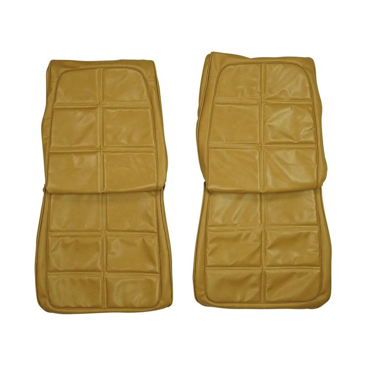 69KSA103U Front Bucket Seat Covers for 1969 Dodge Charger [Saddle]