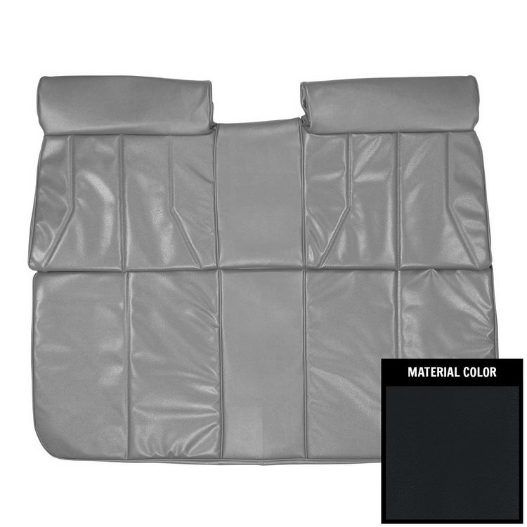69QSD18V Rear Bench Seat Cover for 1969 Cadillac Deville Convertible Navy Blue