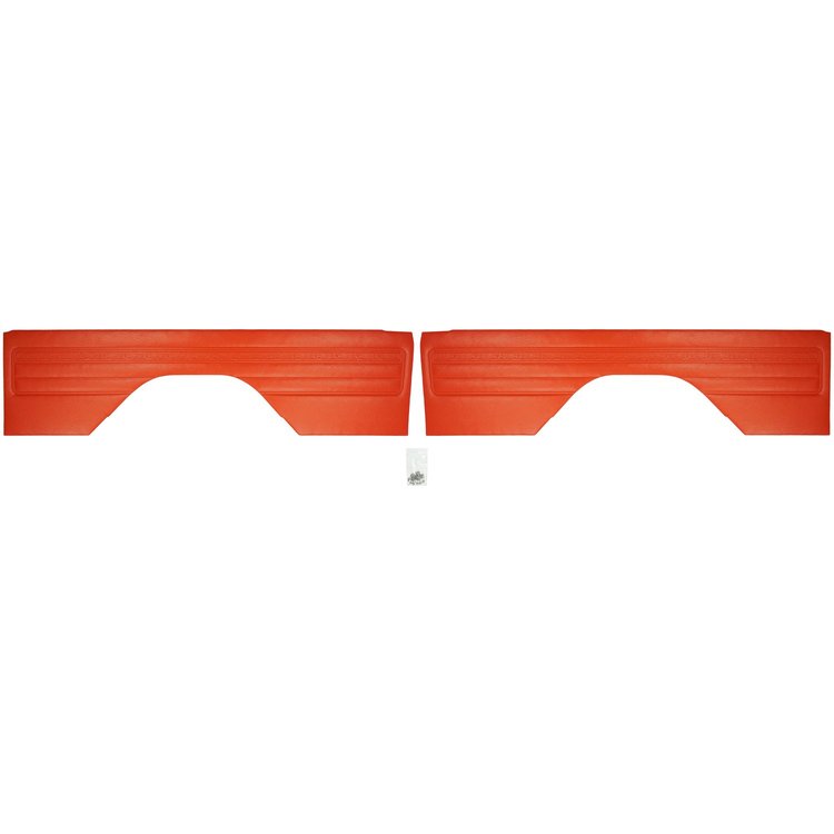 69TDB32C Rear Panels for 1969-72 Chevrolet Blazer Bright Red